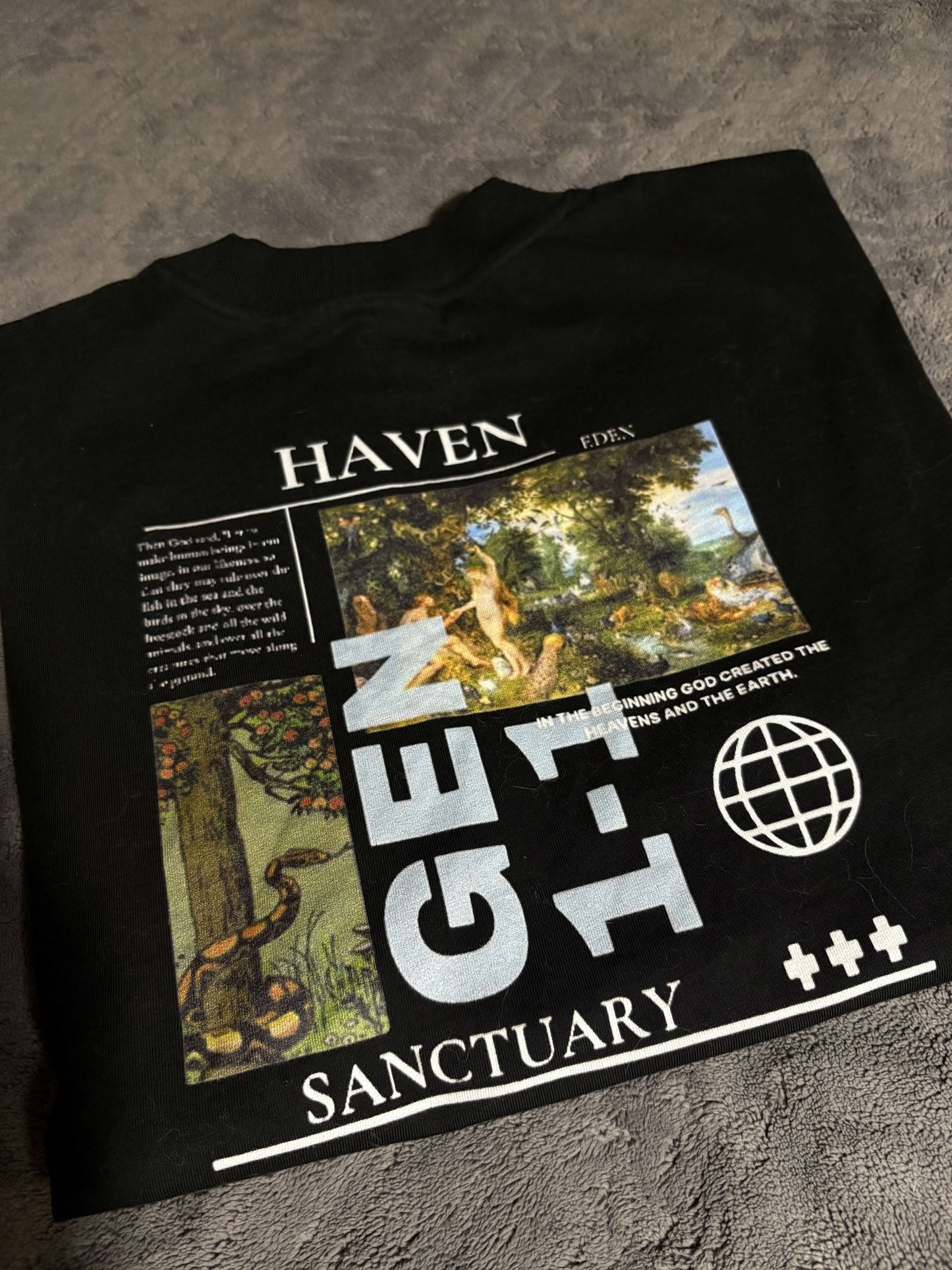 Genesis 1:1 - Creation Oversized Tee