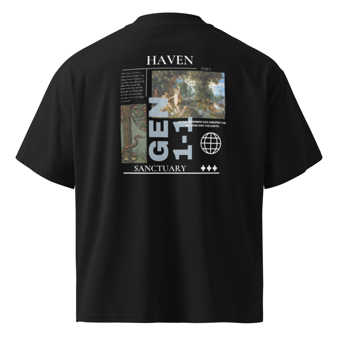 Genesis 1:1 - Creation Oversized Tee